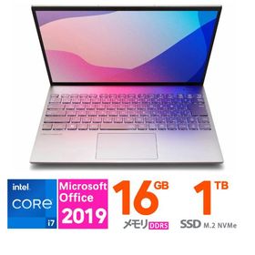 NEC 14型 LAVIE NEXTREME Carbon PC-XC750FAG-YC 第12世代インテルCore i7 1255U 10コア メモリ：16GB[DDR5] SSD：1TB Win11 顔認証 Wi-Fi 6E Office2019 展示品