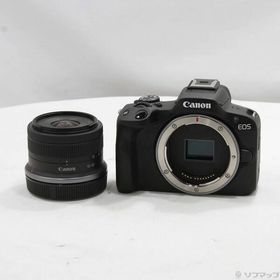 〔中古〕Canon(キヤノン) EOS R50 RF-S18-45 IS STM レンズキット ブラック〔349-ud〕