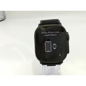 【中古】Apple Apple Watch Ultra2 49mm Cellular ブラックチタニウムケース/ブラックトレイルループ (M/L) MX4V3J/A【浜松駅前】保証期間１ヶ月【ランクA】