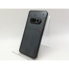 【中古】NOTHING 国内版 【SIMフリー】 Nothing Phone (3a) ブラック 8GB 128GB【大宮東口】保証期間１ヶ月【ランクC】