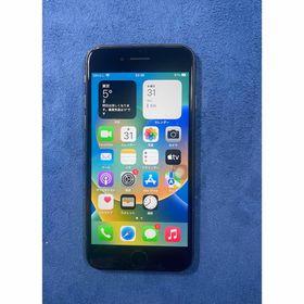 iPhone 8 スペースグレイ SIM フリー 64GB 100%(スマートフォン本体)