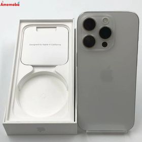iPhone15 Pro 256GB ホワイトチタニウム MTUD3J/A Apple版SIMフリー