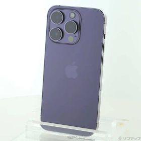 ソフマップ 〔中古品〕 iPhone14 Pro 128GB ディープパープル MQ0F3J／A SIMフリー【276】