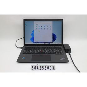 ノートパソコン Lenovo ThinkPad X13 Gen2 Core i5 1135G7 2.4GHz/8GB/256GB(SSD)/13.3W/WUXGA(1920x1200)/Win11 キー文字消えあり