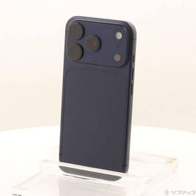 〔中古〕Apple(アップル) iPhone17 Pro 512GB ディープブルー MG8C4J／A SIMフリー〔258-ud〕