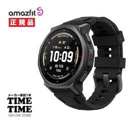 Amazfit アマズフィットT-Rex3 Pro 44mm タクティカルブラック スマートウォッチ GPS Alexa搭載 SP170079C239 【安心のメーカー1年保証】