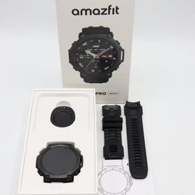 ボーナスストア+5％【美品】Amazfit T-Rex 3 Pro 48mm タクティカルブラック スマートウォッチ アマズフィット 本体