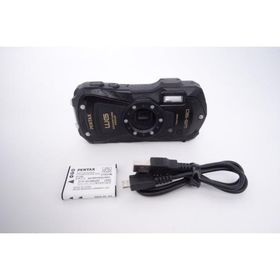 PENTAX ペンタックス WG-90 ブラック 本格防水デジタルカメラ 14m防水 [S12097A]