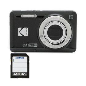 コンパクトデジタルカメラ PIXPRO ブラック FZ55BK2A ＋ 32GB SDHCメモリカード 1セット デジタルカメラ デジカメ カメラ 写真爆買