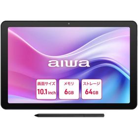 aiwaデジタル JA4-TBA1009 10.1型タブレットPC aiwa tab AE10(Helio G99/6GBメモリ/64GB/Android14)