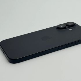 【中古C】iPhone 16 128GB ブラック バッテリー【100%】 【ネットワーク利用制限△】