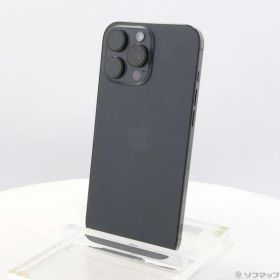 ソフマップ 〔中古品〕 iPhone16 Pro Max 256GB ブラックチタニウム 3N528J／A SIMフリー【349】