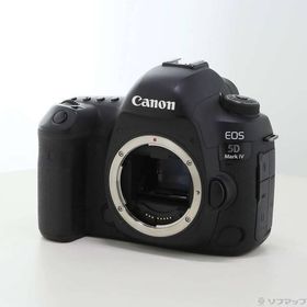 〔中古〕Canon(キヤノン) EOS 5D MarkIV (3040万画素／SDXC／CF)〔262-ud〕
