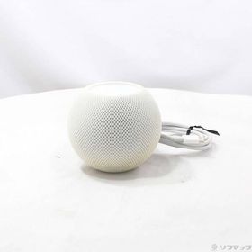 〔中古〕Apple(アップル) HomePod mini ホワイト MY5H2J／A〔198-ud〕