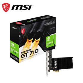 MSI｜エムエスアイ MSI NVIDIA GeForce GT 710 DDR3 2GB HDMI×4 グラフィックスボード GT7102GD3H4HDMI 返品種別B