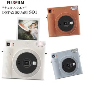 チェキスクエア ”INSTAX SQUARE SQ1 富士フイルム FUJIFILM インスタントカメラ チェキ 新品 チョークホワイト スクエア