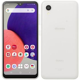 (中古並品)〈SIMフリー〉SAMSUNG Galaxy A22 5G 64GB ホワイト SC-56B【安心保証90日/赤ロム永久保証】GalaxyA225G 本体 Android アンドロイド スマホ