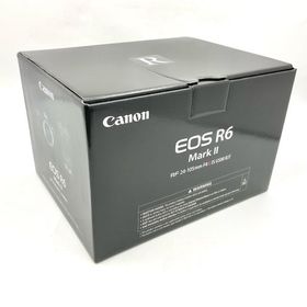 【全額返金保証】【最速発送】Canon デジタル一眼 EOS R6 Mark II RF24-105L IS USM レンズキット ブラック 新品未開封 即納OK