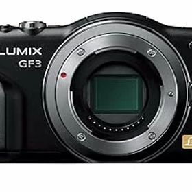 【中古】［非常に良い］パナソニック ミラーレス一眼カメラ LUMIX GF3 ボディ エスプリブラック DMC-GF3-K
