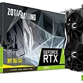 【中古】「非常に良い」Zotac ZT-T20700E-10 Nvidia Geforce GAMING RTX 2070 MINI GDDR6 DP / HDMIチューリングVR 4K PCI Expressグラフィックカードブラック