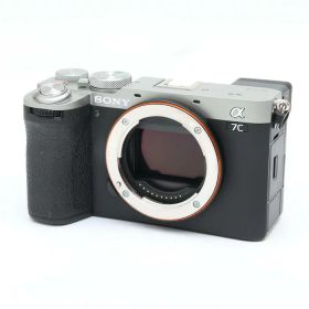 【中古】 《良品》 SONY α7C II ボディ ILCE-7CM2 S シルバー【ファインダーカバーSDスロット上面外装カバーホットシュー部品交換/各部点検済】 [ デジタルカメラ ]