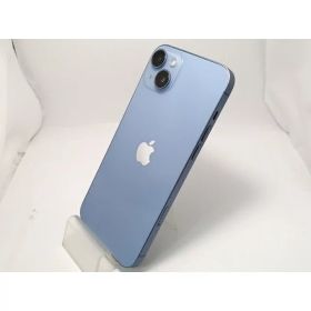 【中古】Apple 国内版 【SIMフリー】 iPhone 14 Plus 128GB ブルー MQ4H3J/A【戸塚】保証期間1週間【ランクB】