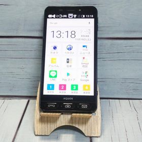 softbank SHARP シンプルスマホ3 509SH ブラック 本体 白ロム B151757