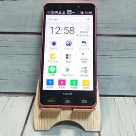 softbank シンプルスマホ3 509SH ピンク 本体 白ロム SIMロック解除済み SIMフリー 美品 A549577