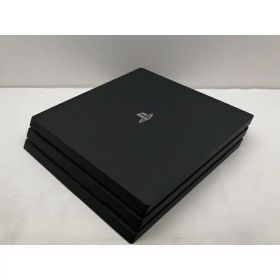 【中古】SONY PlayStation4 Pro ジェット・ブラック 1TB CUH-7100BB01【仙台イービーンズ】保証期間1ヶ月【ランクB】