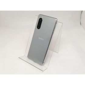 【中古】SONY au 【SIMロック解除済み】 Xperia 5 II グレー 8GB 128GB SOG02【日本橋3】保証期間１ヶ月【ランクB】