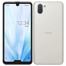 【中古】【安心保証】 AQUOS R3 808SH[128GB] SoftBank プラチナホワイト