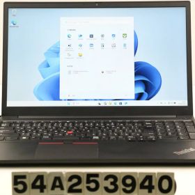 Lenovo ThinkPad E15 Gen3 Ryzen 5 5500U 2.1GHz/8GB/256GB(SSD)/15.6W/FHD(1920x1080)/Win11 キー文字消えあり【中古】【20260128】
