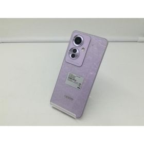 【中古】Oppo ymobile 【SIMフリー】 OPPO Reno11 A コーラルパープル 8GB 128GB【札幌】保証期間１ヶ月【ランクA】