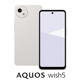 SHARP(シャープ) AQUOS(アクオス) wish5(4GB/ 128GB) ユキ(SIMフリー版) SH-M32-W 返品種別B