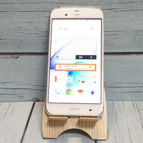 au AQUOS SERIE SHV34 ホワイト 本体 白ロム SIMロック解除済み SIMフリー B291155