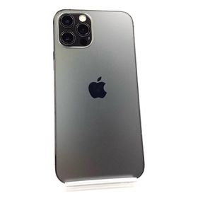 【全額返金保証】【最速発送】 iPhone 12 Pro 128GB グラファイト au 白ロム 動作確認済 90%