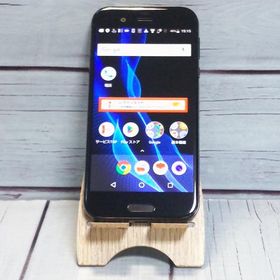 SHARP au AQUOS R SHV39 Mercury Black 本体 白ロム SIMロック解除済み SIMフリー B082944