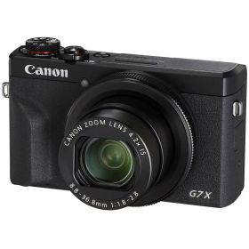 Canon コンパクトデジタルカメラ PowerShot G7 X Mark III ブラック 1.0型センサー/F1.8レンズ/光学4.2倍ズーム PSG7XMARKIIIBK