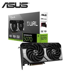 ASUS｜エイスース ASUS NVIDIA GeForce RTX 5070 デュアルファン搭載 グラフィックボード DUAL-RTX5070-O12G 返品種別B