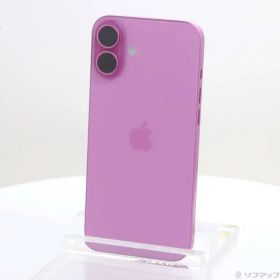 ソフマップ 〔中古品〕 iPhone16 Plus 128GB ピンク 3N345J／A SIMフリー【344】