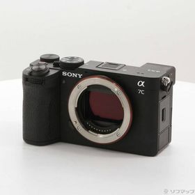 〔中古〕SONY(ソニー) α7C II ボディ ブラック ILCE-7CM2〔258-ud〕