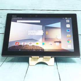 docomo arrows Tab F-02K Black ブラック 本体 白ロム SIMロック解除済み SIMフリー 693686