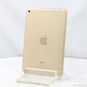 【中古】Apple(アップル) iPad mini 4 128GB ゴールド FK9Q2J／A Wi-Fi 【349-ud】
