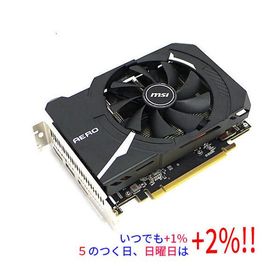 【中古】MSI製グラボ GeForce RTX 2060 AERO ITX 6G OC PCIExp 6GB