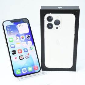 【ジャンク＊動作可能＊純正電池85％】SIMフリー iPhone13 Pro 128GB シルバー