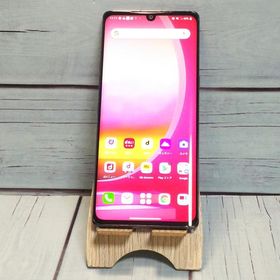 docomo LG VELVET L-52A オーロラグレー [訳あり] 本体 白ロム SIMロック解除済み SIMフリー D426687