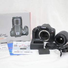 【返品保証】 【シャッター回数2000回】キャノン Canon EOS Kiss X90 EF-S 18-55mm F3.5-5.6 IS II バッテリー付き デジタル一眼 e5387