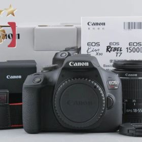 【中古】Canon キヤノン EOS Kiss X90 EF-S 18-55 IS II レンズキット シャッター回数僅少 元箱付き