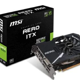【中古】 MSI GeForce GTX 1060 AERO ITX 3G OC グラフィックスボード VD6308