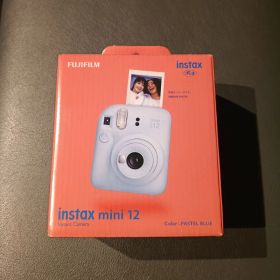 FUJIFILM instax mini 12 パステルブルー 本体 チェキ